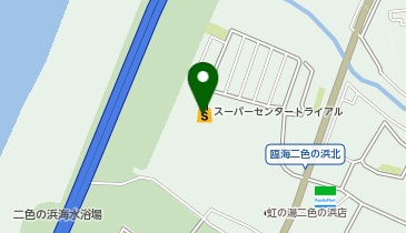 スーパーセンタートライアル 二色浜店の地図画像