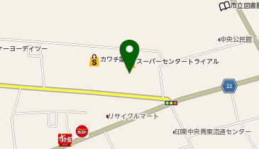 スーパーセンタートライアル 八街店の地図画像
