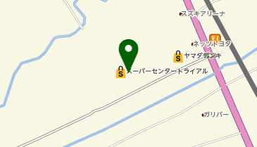 スーパーセンタートライアル 島原店の地図画像