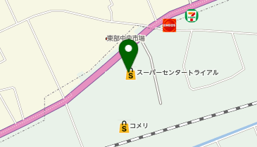 スーパーセンタートライアル 旭川口店の地図画像