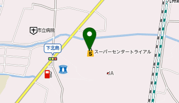 スーパーセンタートライアル 筑後店の地図画像