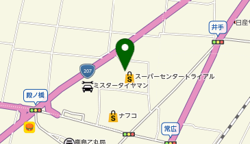 スーパーセンタートライアル 鹿島店の地図画像