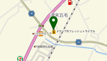 ドラッグ&フレッシュトライアル 小月店の地図画像