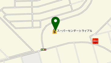 スーパーセンタートライアル 板倉店の地図画像