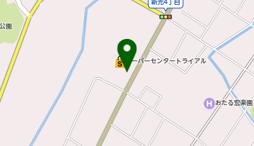 スーパーセンタートライアル 小樽朝里店の地図画像