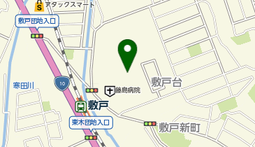 スーパーセンタートライアル 敷戸店の地図画像