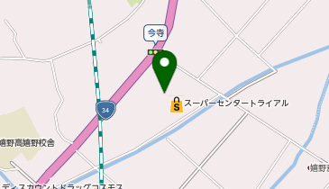 スーパーセンタートライアル 嬉野店の地図画像