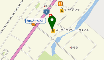 スーパーセンタートライアル 長府店の地図画像