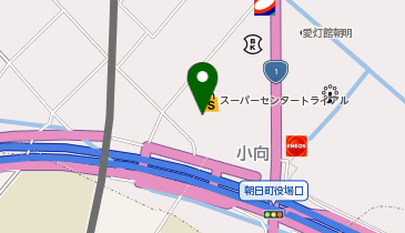 スーパーセンタートライアル みえ朝日店の地図画像