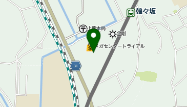 メガセンタートライアル 上熊本店の地図画像