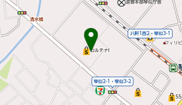 TRIAL smart 琴似店の地図画像