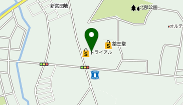 トライアル 五所川原新宮店の地図画像