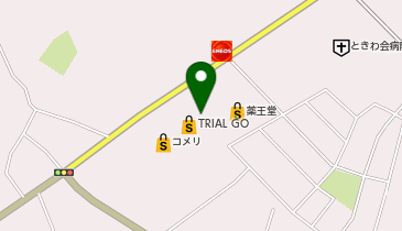 TRIAL GO 常盤店の地図画像