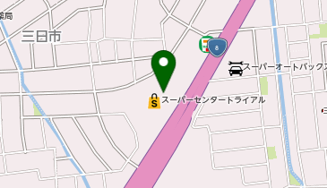 スーパーセンタートライアル 野々市店の地図画像
