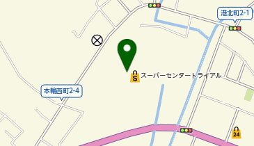 スーパーセンタートライアル 室蘭本輪西店の地図画像