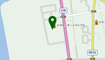 メガセンタートライアル 荒尾店の地図画像