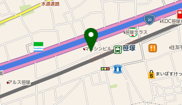 TRIAL GO 笹塚駅西店の地図画像