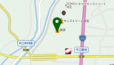 メガセンタートライアル 浜北店の地図画像