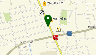 サブウェイ 中万々店の地図画像