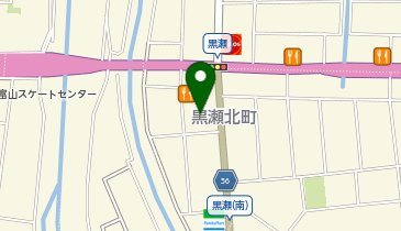 サブウェイ 富山黒瀬店の地図画像