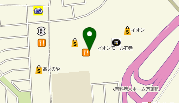 サブウェイ イオンモール石巻店の地図画像
