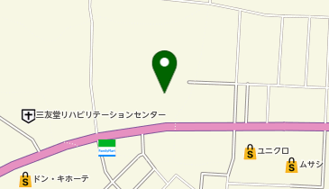 サブウェイ ヨークベニマル成島店の地図画像