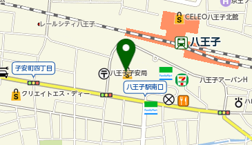 サブウェイ サザンスカイタワー八王子店の地図画像