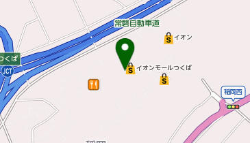 サブウェイ イオンモールつくば店の地図画像