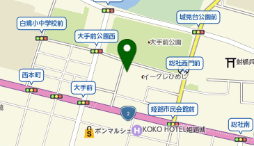 サブウェイ イーグレひめじ店の地図画像