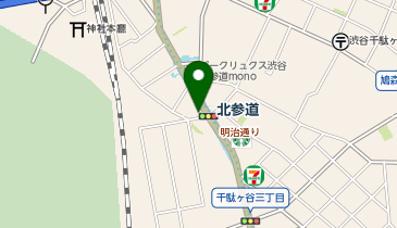 サブウェイ 北参道駅前店の地図画像