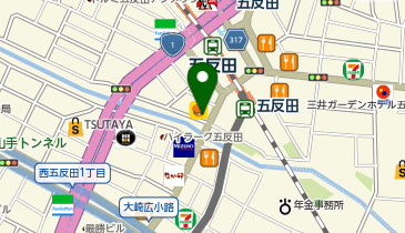 サブウェイ 五反田西口店の地図画像