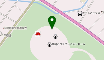 サブウェイ 札幌ドーム1Fコンコース北店の地図画像