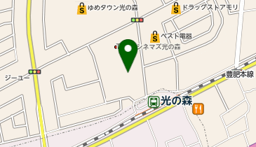 サブウェイ ゆめタウン光の森店の地図画像