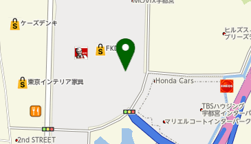 サブウェイ 宇都宮インターパーク店の地図画像