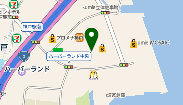 サブウェイ 神戸ハーバーランドumie店の地図画像