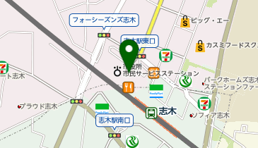 サブウェイ マルイファミリー志木店の地図画像