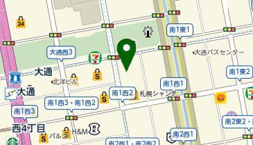 サブウェイ 大通 ル・トロワ店の地図画像