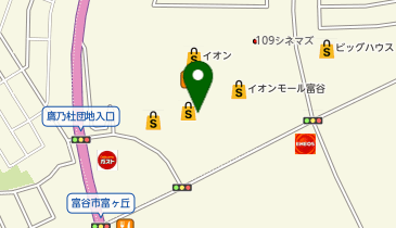 サブウェイ イオンモール富谷店の地図画像