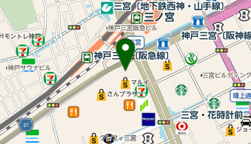サブウェイ 神戸マルイ店の地図画像