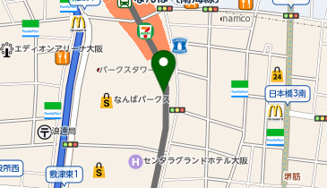 サブウェイ なんばCITY店の地図画像