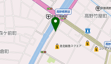 サブウェイ 洛北阪急スクエア店の地図画像