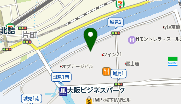 サブウェイ OBPツイン21店の地図画像