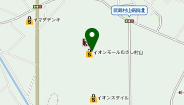 サブウェイ イオンモールむさし村山店の地図画像