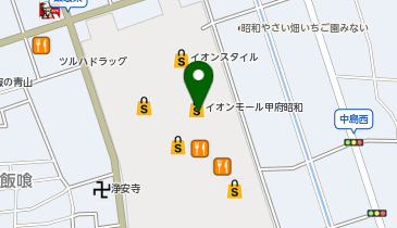 サブウェイ イオンモール甲府昭和店の地図画像