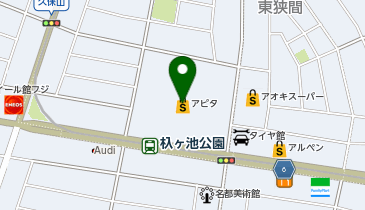 サブウェイ アピタ長久手店の地図画像
