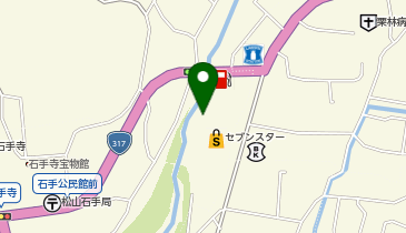 個別指導キャンパス松山石手校の地図画像