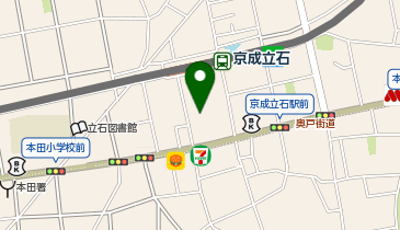 個別指導キャンパス立石校の地図画像