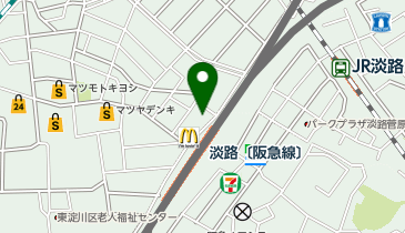 個別指導キャンパス淡路校(淡路駅)の地図画像