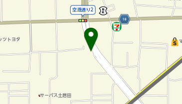 個別指導キャンパス空港通り校(土居田駅)の地図画像