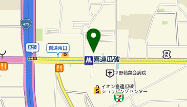 個別指導キャンパス喜連瓜破校(喜連瓜破駅)の地図画像